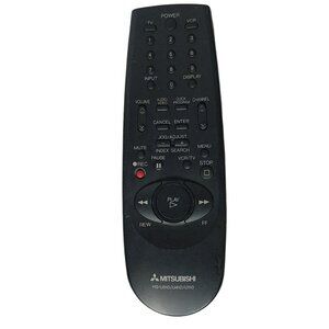 Genuine Mitsubishi TV VCR Remote Control HS-U510/U410/U110 Tested Working